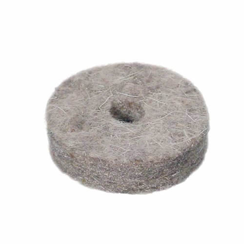 Felt washer for cymbal stands.