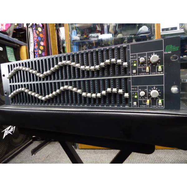 <p>Professional dual 30-band equaliser in a 3U rack format.</p><p>Filter Type: Constant-Q filters for consistent bandwidth.</p><p>Faders: 45mm faders with center detents for precise control.</p><p>Dual Mode: Switchable between Normal and Fine filter width settings.</p><p>Filters: Sweepable 18dB/octave high-pass filter (20Hz-250Hz).</p>