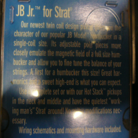 <p></p><p>Jeff Beck Junior single-coil size humbucker.</p><p>Excellent condition with original box.</p>