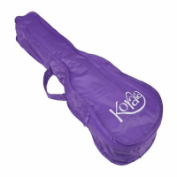 Entry-level soprano ukulele with bag.