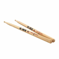 Standard 5A hickory sticks from Vic Firth.