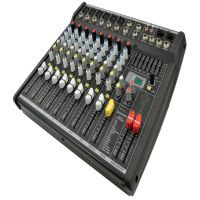 A compact mixing console with 6 balanced mic/line inputs and 2 stereo inputs, each with 3-band EQ and aux send.&nbsp;<br />A 16 program DSP section with tap tempo can provide vocal effects and a 7-band graphic EQ facilitates global tone control.&nbsp;<br />Designed primarily for venues and stage applications, these models offer a compact and comprehensive solution for mobile PA, bars and special events.<br /><br /><br />