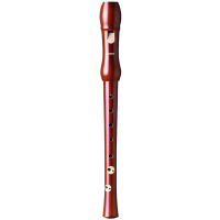 C-descant soprano recorder.<br />Lacquered Pearwood.<br /><br />