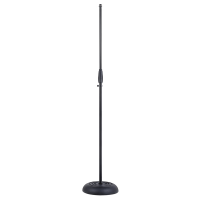 <p>Straight microphone stand with excellent stability, thanks to its cast-iron base. </p><p>Clutch-style mechanism is fast and easy to use.&nbsp;<br /></p>