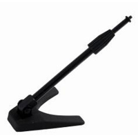 Professional desk-top microphone stand.<br />Very heavy-duty with a substantial cast base and extendable pole.<br /><br />