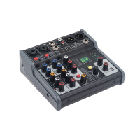 <p>Good quality compact mixer, featuring two microphone inputs with 48v phantom power.</p><p>1 stereo input channel.</p><p>Built-in effects processor with 16 effect types.</p><p>Balanced XLR outputs.</p><p><br /></p>