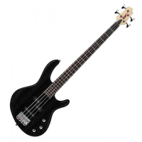 Superb lightweight bass guitar with hybrid pickup configuration, open pore black finish, and smooth maple neck.