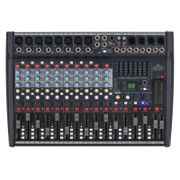 <p>Great compact mixer for live or studio use.</p><p>8 mono channels with XLR and jack inputs, three-band EQ, Low-cut, 48v.</p><p>Built-in effects processor with sixteen types and Tap-Tempo function.</p><p>2 aux sends (including internal effects), with pre/post switching on Aux 2.</p><p>2 stereo input channels on balanced jack connectors.&nbsp;</p><p>Main outputs and Group outputs on XLR.</p><p>Excellent build quality.</p><p></p><p></p>