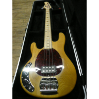 <p>Stunning and affordable left-handed Music Man style bass guitar with hard case.</p><p>Excellent condition.</p>