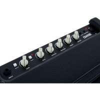 Superb 40 watt bass guitar amplifier.&nbsp; This thing can go seriously loud for a little combo!&nbsp; Includes a balanced output to connect to PA systems and other external devices.