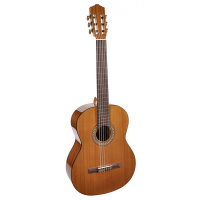 Amazing classical guitar for the money.&nbsp; Features a solid top, great tone &amp; playability, a truss rod with truss rod wrench, and more.
