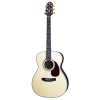 Lovely looking steel-string acoustic with orchestra body, solid spruce top, gloss finish, gold hardware, and more!