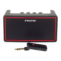 Lovely compact guitar/bass amplifier with internal rechargeable battery, built-in wireless system, effects, bluetooth connectivity, and more!