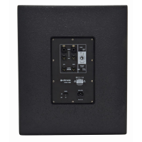 <p>Powerful active subwoofer with inbuilt class D amplifiers. </p><p>The cabinet is constructed from 15mm MDF with integral side handles for easy portability and 35mm socket to accommodate a link pole.</p><p>Compact and lightweight design.</p><p>15mm MDF cabinets with hard-wearing paint finish.</p><p>2 x side carry handles.</p><br />