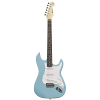 Great entry-level guitar in cool surf blue finish.<br />