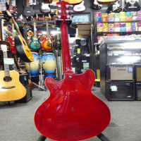 <p>Lovely semi-acoustic with Red gloss finish, c shape neck, Entwistle humbuckers, and more.</p><p>Near mint condition.</p>