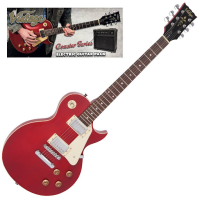 <p>Excellent beginner guitar package, featuring a set-neck Les Paul guitar, amplifier, cable, tuner, and everything you need to get started.</p><p>This is available in Red, Sunburst, and Black finishes.</p>