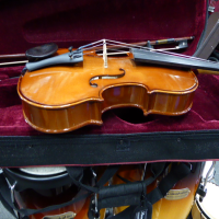 <p>A high quality student violin for learners who have progressed to intermediate level.</p><p>Lovely finish, inlaid purfling, comes set-up with Pirastro strings.</p><p>Sturdy but lightweight case with plenty of padding and good straps.</p><p></p>