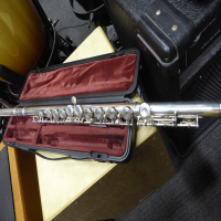 <p>Lovely silver-plated student flute from this well-reputed manufacturer.</p><p>Known for it's warm sound and ability to provide great tonal variation.</p><p>Highly recommended by teachers!</p><br />