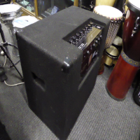 Very good 180 watt bass guitar amplifier with 15" driver, compact design, Recording out, and more...<br />