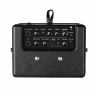 Compact guitar/bass amplifier with battery or mains operated options, guitar &amp; mic inputs, built-in drum machine, effects, bluetooth, free app, and more!<br />