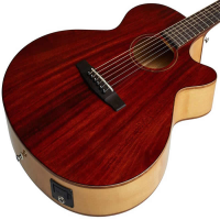 Lovely thin-bodied electro-acoustic with great playability, and stunning good looks!<br />