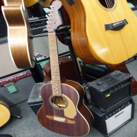 Lovely short-scale acoustic guitar in mint condition with original bag.<br />