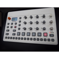 <p>Fantastic drum machine and sample player with 300 preset sounds and Elektron's superb step sequencer.</p><p>Great-sounding filters!</p><p>6 audio tracks (all of which may be used as MIDI tracks instead)</p><p>6 &times; velocity-sensitive pads<br />96 projects<br />96 patterns per project<br />1 sample playback engine per track<br />1 resonant multimode filter per track<br />1 assignable LFO per track<br />Delay and reverb send FX<br />Elektron sequencer up to 64 steps with unique length and scale settings per track<br />Real-time or grid recording of notes and parameters<br />64 MB sample memory<br />1 GB storage<br /><br /><br /></p>