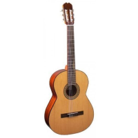 Lovely affordable classical guitar with solid cedar top, great tone and playability.<br />