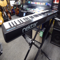 <p>The Nektar Impact GXP USB MIDI controller keyboards are designed for players.</p><p>61 semi-weighted keys and instant access to performance controls including a real-time repeat engine, powerful Nektarine plugin patch management and Nektar DAW Integration. GXP gives you the keys to a great performance!</p><p>Choose from 5 different velocity curves to tailor Impact GXP&rsquo;s keyboard sensitivity to your personal needs. They cover a wide dynamic range from soft to hard touch. The default curve &ldquo;normal&rdquo; is optimized to deliver good control across the whole velocity range right out of the box. In addition, 3 fixed levels let you send fixed velocity values across the whole keyboard if needed.<br /><br /></p>