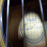 1960s German-built classical guitar in excellent condition for its age.<br />