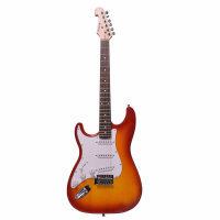 Superb entry-level left-handed stratocaster copy.<br />