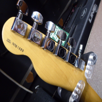 <p>Awesome USA Standard Tele with Fender Custom Shop pickups and superb low action.&nbsp; Made in the Corona plant in 1995.</p><p>Includes Hiscox hard case.</p><p>Condition: A few tiny marks, one tiny chip on the bottom edge, a tiny hole in the fretboard lacquer at the 20th fret, otherwise great for its age.</p>