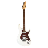 Lovely HSS strat in olympic white.&nbsp; Great playability!<br />