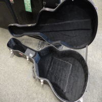 Acoustic hard case by Stagg.&nbsp; Will fit Dreadnought size and smaller.<br />