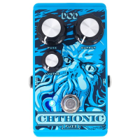 Superb fuzz pedal with Lovecraft's 'Cthulu' artwork.<br />