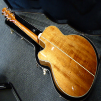 Stunning electro-acoustic in mint condition with original hard case.&nbsp; Handcrafted in Japan.