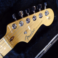 <p>2012 Fender American Standard Stratocaster in near mint condition.&nbsp; There are very fine surface marks that one would expect to see on a black gloss finish compared to any other colour, but otherwise this is like new!</p><p>It has received a stone setup from Andy Warnock and plays like butter!&nbsp; It also has a few upgrades, including Schaller locking machine heads, a set of low noise Lace Sensor Gold pickups, Fender 25db Stratocaster Mid Boost Kit for Eric Clapton Strat installed, and a Fender ultra/deluxe trem bridge with snap-in arm.</p><p>Includes original Fender hard case and manual.</p>