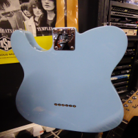 <p>Fabulous Telecaster copy in a lovely Laguna Blue finish.&nbsp; Excellent condition.</p><p>This guitar has upgraded Gotoh saddles, ensuring improved intonation and tuning stability.</p><p>It has also got a beautifully low action thanks to an Andy Warnock stone setup.</p><p>Don't wait for a new one, it will not play like this.</p>