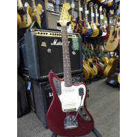 <p>2014 Mexican-made Jaguar with a factory road worn finish.&nbsp; Includes padded Fender bag.</p><p>Great condition.</p>