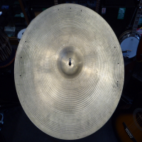 <p>22" Ride cymbal with rivet holes.&nbsp; Made in the USA.</p>