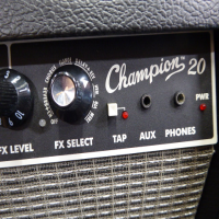 <p>20 watt guitar amplifier with built-in effects.&nbsp; Excellent condition.</p><p>Perfect for beginners.</p>