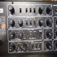 <p style="margin:0in;font-family:Calibri;font-size:11.0pt;">The Behringer
PRO-800 is an analogue 8-voice polyphonic synthesizer with 2 VCOs, 1 VCF, an
arpeggiator and sequencer. </p><p style="margin:0in;font-family:Calibri;font-size:11.0pt;">Based on the classic
Prophet 600, this synth captures the vintage sounds of the original coupled
with some modern features like MIDI and onboard memory for storing up to 400
patches to truly make the PRO-800 a great choice for the modern musician.</p><p style="margin:0in;font-family:Calibri;font-size:11.0pt;">&nbsp;</p><p style="margin:0in;font-family:Calibri;font-size:11.0pt;">In keeping with the
classic feel, the PRO-800 sports a pure analog signal based on authentic VCO,
VCF and VCA designs that have made original synths like the Prophet 600 so
sought after by many electronic musicians and enthusiasts. Each of the 8 voices
also contains 2 VCOs for some massive, detuned sounds.</p><p style="margin:0in;font-family:Calibri;font-size:11.0pt;">&nbsp;</p><p style="margin:0in;font-family:Calibri;font-size:11.0pt;"><br /></p>
