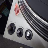 <p>Classic semi-automatic direct drive turntable from the late 70s.</p><p>Built like a tank - heavy plinth, smooth and stable mechanism with excellent timing.</p><p>Fully working, recently serviced.</p><p>Plays 33 and 45 RPM with variable speed adjustments.</p>