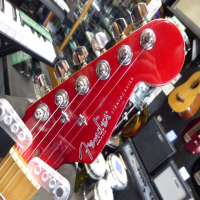 <p>Lovely American Standard Stratocaster from 1995 with limited edition matching headstock, candy apple red finish, punchy American Standard pickups, TBX tone circuit, and more.</p><p>Condition: This has a tiny chip in the headstock.&nbsp; There is also plenty of lacquer coming off the sides of the fretboard, but this is just a sign of its age and does not affect its superb playability!</p>