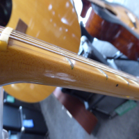 <p>Lovely American Standard Stratocaster from 1995 with limited edition matching headstock, candy apple red finish, punchy American Standard pickups, TBX tone circuit, and more.</p><p>Condition: This has a tiny chip in the headstock.&nbsp; There is also plenty of lacquer coming off the sides of the fretboard, but this is just a sign of its age and does not affect its superb playability!</p>