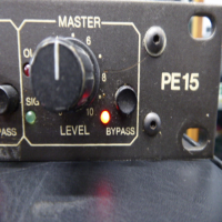 <p>Mono 5-band parametric EQ. </p><p>The Rane Model PE 15 Parametric Equalizer incorporates<br />all the required features of a parametric equalizer and full-<br />function notch filter set.&nbsp;<br /><br />Each of the five filters in the PE 15 cover a center Frequency range of four octaves, a Bandwidth of .03 to 1.5 octaves, and a boost/cut range of +15 dB to -20 dB.&nbsp;<br /><br />Bands one and five switch to allow peaking or<br />shelving characteristics.&nbsp;<br /><br />The unit has a range that begins with the sharpest of notch filters and continues through broad-band program contouring.<br /><br />Each Filter in the PE 15 may be individually Bypassed via<br />a front panel switch, allowing the operator to audibly audition<br />the effect of each Filter.&nbsp;<br /><br />An overall Bypass provides a &ldquo;hard-wire&rdquo; from the Input connector to the Output connector, completely defeating all effects of the unit.&nbsp;<br /><br />An overall Master Control Level is provided which covers a range of completely off to +20 dB.&nbsp;<br /><br />Front panel includes individual Bypass and Overload indicators for each band.<br /><br />The rear panel provides both XLR as well as &frac14;" Inputs<br />and Outputs.&nbsp;<br /><br /><br /></p>