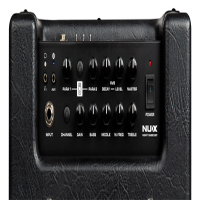 Very compact and portable 50 watt bass guitar amp with built-in drum machine and looper which can be operated using the NMP-2 footswitch (included).&nbsp; This also features a DI out, Bluetooth connectivity, a downloadable app with lots of extra features including various different amp models, and more.