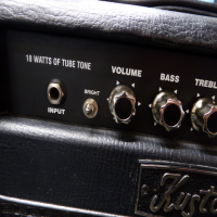 <p>Nice 18 watt guitar amp with valve preamp section.</p><p>Good condition.</p>