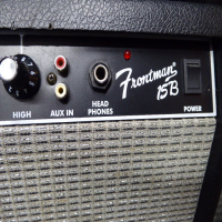 Decent entry-level bass guitar amplifier in good condition.